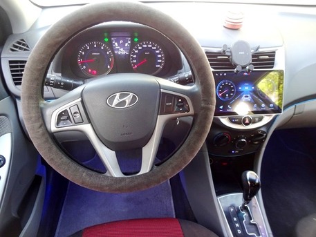 Umm Al Hassam, Vehicles, Cars & Trucks , BHD 2600,  Hyundai Accent,  2015,  Automatic,  104000 KM,  Hatchback - Mid Option, Very Clean Car, URGENT SALE