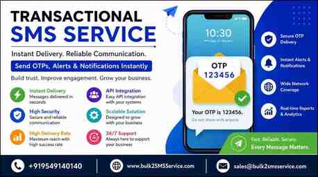 Gurugram, Business, Simplify Customer Communication With Transactional SMS Service