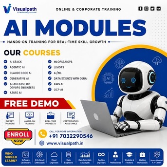 Hyderabad, Lessons Offered, Advance Your Career With AI Training At Visualpath
