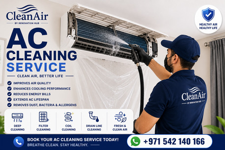 Dubai, Air Conditioning, Keep Your AC Running Efficiently With Professional Cleaning In Dubai