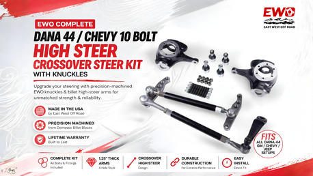 Boston, Auto Parts, USD 915,  Dana 44 Crossover Steering Kit For Chevy And GMC 4WD