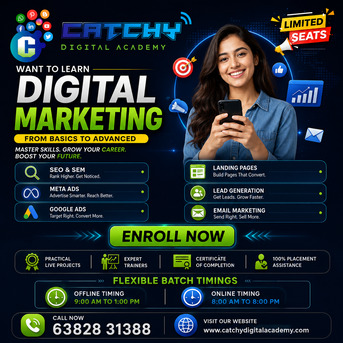 Coimbatore, Education, Digital Marketing Course With Practical Training In Coimbatore