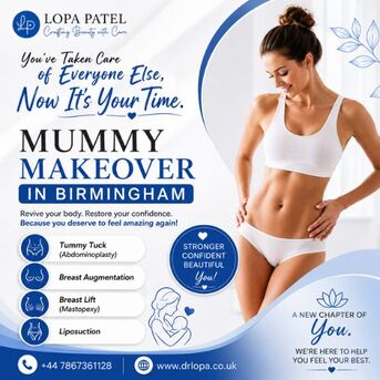 Birmingham, Health, Mummy Makeover In Birmingham - Dr Lopa Patel