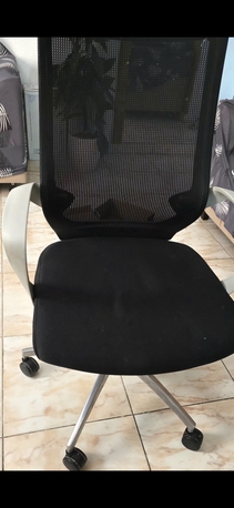 Dammam, Furniture, SAR 150,  Folding Desk With Rotating Office Chair.