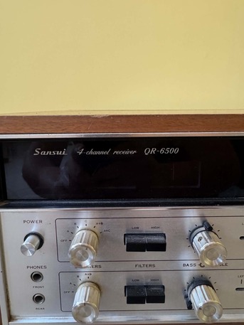 Dammam, Home Audio, SAR 3000,  Sansui QR-6500 Quadraphonic Vintage Receiver
