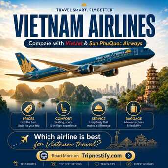 New Delhi, Travel, Vietnam Airlines Vs VietJet Vs Sun PhuQuoc Airways: Which Airline Is Best? | Tripnestify