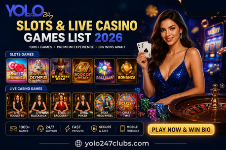 Mumbai, Financial, Yolo247Club Slots & Live Casino Games List 2026