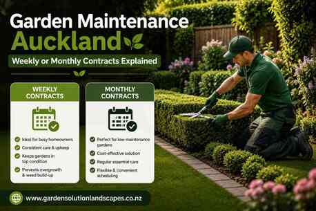 Auckland, Farm/Garden, Garden Maintenance Auckland - Weekly Or Monthly Contracts Explained