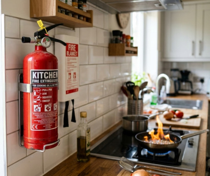 New Delhi, Business, Kitchen Fire Extinguishers
