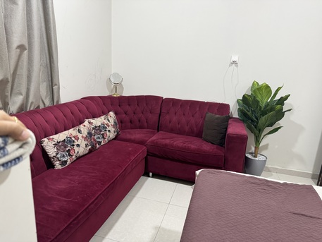 Ras Tanura, Furniture, SAR 400,  07 Seater Sofa For Sale . L-shaped In A Good Condition