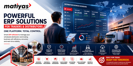 Kuala Lumpur, ERP, Distribution ERP Designed For Modern Wholesale Companies