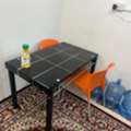 SAR 450,  4 Seat Dining Table With 2 Chair And 1 Big Carpet