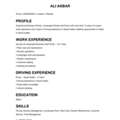 I Am Looking Job Driver, Gardener