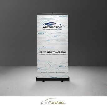 Dubai, Printing, Eco-Friendly Roll-Up Banners Printing In Dubai