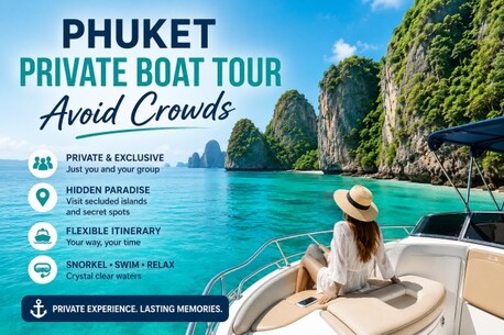 Bangkok, Travel, Phuket Private Boat Tour Avoid Crowds