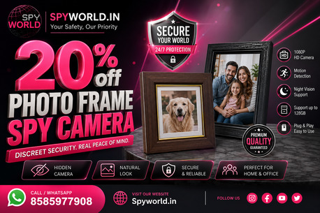 New Delhi, Electronics, INR 5450,  Best Photo Frame Spy Camera Shop In Saket &ndash; 8585977908 &ndash; Spy World