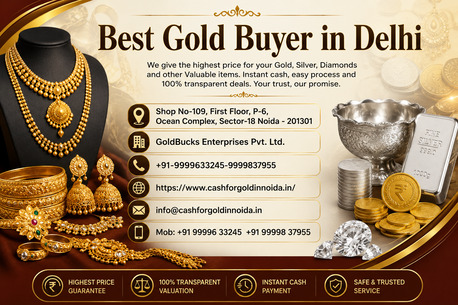 New Delhi, Financial, Best Gold Buyer In Delhi | Sell Old Gold For Cash