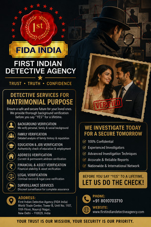 New Delhi, Legal, Trusted Pre & Post Matrimonial Investigation Services In India