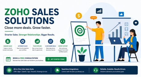 Mumbai, Software, Zoho Sales Solutions | Close More Deals With Zentix