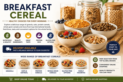 Paris, Food, EUR 50,  Buy Popular Breakfast Cereal Brands Online