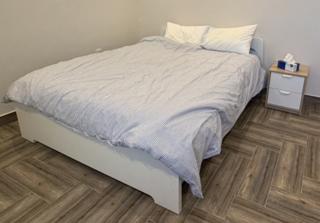 Al Sulaymaniyyah, Furniture, SAR 450,  Complete IKEA Bedroom Set &ndash; Double Bed Frame, Mattress, Pillows, Bedding & Matching Nights