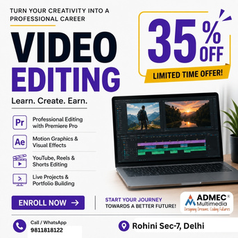 New Delhi, Education, Video Editing