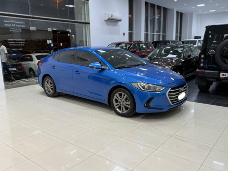 Manama, Vehicles, Cars & Trucks , BHD 3200,  Hyundai Elantra,  2017,  Automatic,  130500 KM,    (Blue)