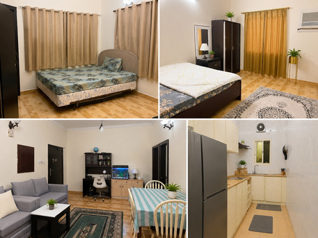 Gudaibiya, Apartments, Flats, Houses & Villas, BHD 270/month,  2 BR,  2 Bhk Flat Fully Furnished