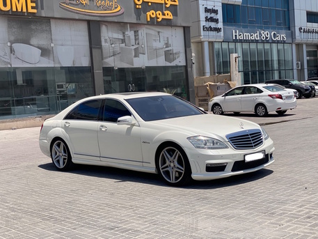 Manama, Vehicles, Cars & Trucks , BHD 5800,  MERCEDES S63 AMG,  2011,  Automatic,  131600 KM,  Mercedes Benz S-63 AMG  (White)