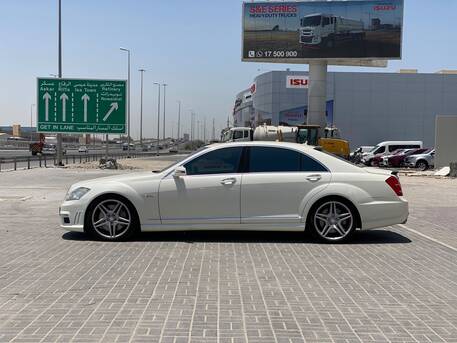 Manama, Vehicles, Cars & Trucks , BHD 5800,  MERCEDES S63 AMG,  2011,  Automatic,  131600 KM,  Mercedes Benz S-63 AMG  (White)