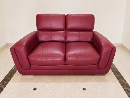 Manama, Furniture, BHD 180,  Premium 5-Seater Leather Sofa Set For Sale