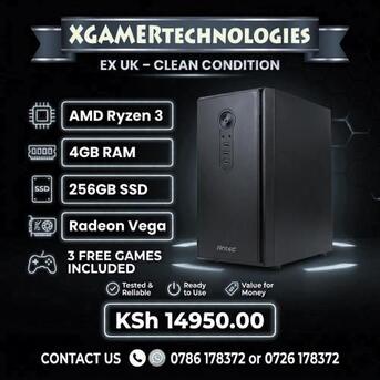 Nairobi, Computers, KES 14950,  Revived AMD Ryzen 3 With 4GB RAM Desktop