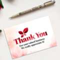 Print Custom Flat Foil Greeting Cards