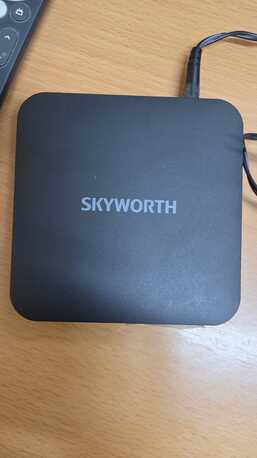 Al Wizarat, Computers, SAR 160,  Skyworth LEAP-S1 Android TV Box IPTV &ndash; Original Remote &ndash; Excellent Condition