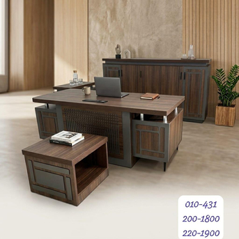 Jeddah, Furniture, SAR 2400,  COMPLETE OFFICE BOSS SET AVAILABLE IN LOW PRICE WITH EXCELLENT PRICE