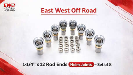 San Francisco, Automotive, Heavy Duty Tie Rod Ends & 1.25" Rod End Kit For Custom Builds