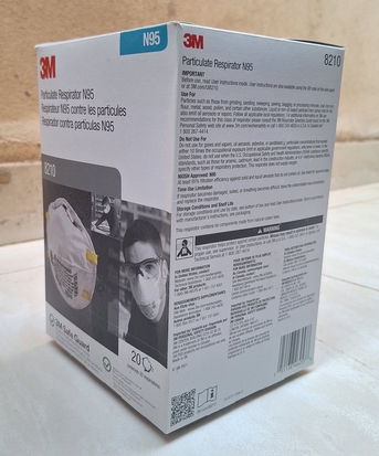 Madinah, Clothing & Accessories, SAR 50,  3M 8210 N95 Particulate Respirator Masks &ndash; Brand New