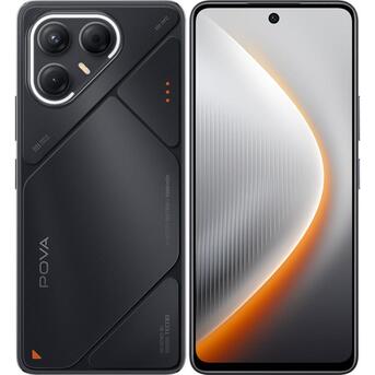 Al Aziziyah, Mobile Phones, SAR 500,  Tecno Pova 7 5G Black In Mint Condition With Box And Charger.