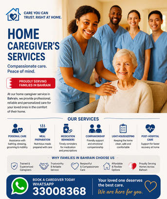 Manama, Job Seekers, Available Caregiver And Nanny Services