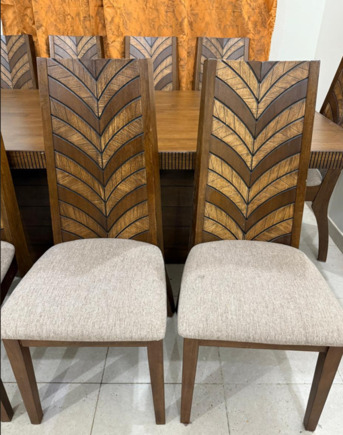 Riyadh, Furniture, SAR 1700,  Wooden Dining Table With For 10 Persons