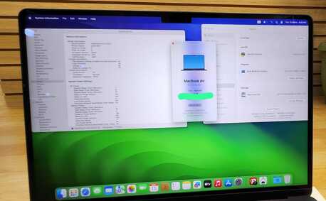 Riyadh, Computers, SAR 3199,  MacBook Air M3 2024 15" 8GB/256GB BC:23(100%)