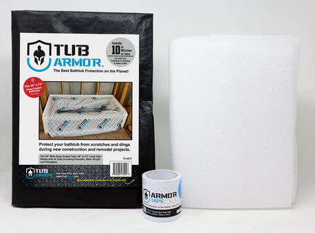 New York, Business, Bathtub Protector & Tub Covers | 36x72 Deep Soaker Tub Armor