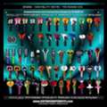 USD 6,  10 Coolest Key Shapes: Unique Custom House Keys For Every Style &ndash; Guitar Shaped Keys