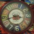 BHD 8,  🕰️ VINTAGE ROUTE 66 WALL CLOCK — UNIQUE COLLECTIBLE🕰️