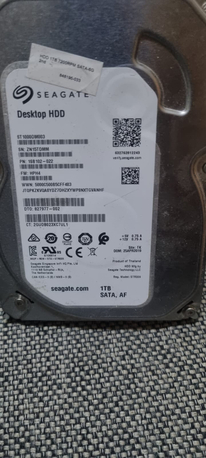 Riyadh, Computers, SAR 150,  Seagate Desktop HDD 1TB For Sale