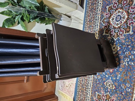 Riyadh, Furniture, SAR 65,  Set Of 4 Serving Table For Sale