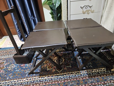 Riyadh, Furniture, SAR 65,  Set Of 4 Serving Table For Sale
