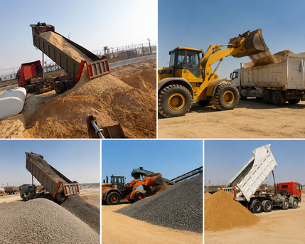 Al Ula, Delivery, Sand Metrail Supply Services