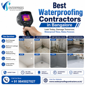 Bangalore, Construction, Best Waterproofing Contractors In Bangalore