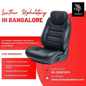 Bangalore, Auto Parts, Leather Upholstery In Bangalore